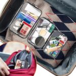 AURUZA 4 Pack Clear Toiletry Bag, Portable Travel Makeup Pouch with Zipper, TSA Approved Organizer, PVC Cosmetic for Airport Airline Compliant - Image 4
