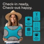 Shacke 6 Set Packing Cubes for Travel - Compression Packing Bags/Travel Organizer - Luggage Organizer Bags for Traveling - Travel Essentials for Women - Cruise Must Haves Packing List - Image 6