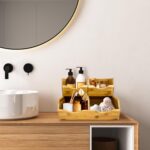 HOMESTEAD Bamboo Pantry Storage Bins - Stackable Baskets, Potato and Onion Storage for Pantry Organization, Set 3 Pieces - Image 6