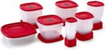 Rubbermaid 60-Piece Food Storage Containers with Lids, Microwave and Dishwasher Safe, Red Color, Ideal for Meal Prep and Pantry Storage - Image 3