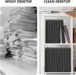 14 PCS Office Accordion File Organizer Bulk - 13 Pocket Plastics Expanding Folder with Tabs - Letter Size Loose Paper Folder for Work School Home, Student Teacher - Image 4