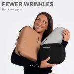 Ultralight Compression Packing Cubes - Lightweight Travel Organizers for Suitcases and Luggage (6-Pack, Black) - Image 5