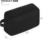 Travel Toiletry bag Toiletry bag for women men Hanging Cosmetic bag Travel accessories for Women Men (Black) - Image 3