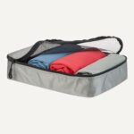 Amazon Essentials 4-Piece Packing Cubes Travel Accessories Set, Luggage Organizer with Double Zipper, Mesh Top, 100% Polyester, Medium, Gray (Previously Amazon Basics) - Image 4