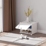 HOMIDEC Shoe Rack, 6 Tier Shoe Storage Cabinet 24 Pair Plastic Shoe Shelves Organizer for Closet Hallway Bedroom Entryway - Image 4