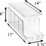 ClearSpace Soda Can Organizer & Soda Can Dispenser for Refrigerator - Fridge Organizer & Stackable Drink Organizer for Fridge or Refrigerator - Holds 12 Cans Each, BPA Free - 2 Pack - Image 4