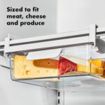 OXO Good Grips Fridge Undershelf Drawer 14 in - for Deli Meat, Cheese, Produce and More - Image 4
