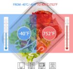 Glass Food Storage Containers with Lids, [18 Piece] Glass Meal Prep Containers, Containers for Food Storage with Lids, BPA Free & Leak Proof (9 Lid & 9 Container) - Image 4