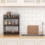 Bathroom Counter Organizer,Bathroom Countertop Organizer,Counter Shelf,Countertop Storage,Organization and Storage,Makeup Shelf,Sink Caddy(Brown 3 Tier) - Image 3