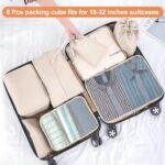 Packing Cubes for Travel - 8 Set Luggage Organizer Bags for Family, Mesh Breathable Travel Packing Cubes for Suitcases Durable Travel Essentials Bags Set - Image 3
