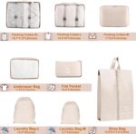 Packing Cubes for Travel - 8 Set Luggage Organizer Bags for Family, Mesh Breathable Travel Packing Cubes for Suitcases Durable Travel Essentials Bags Set - Image 4