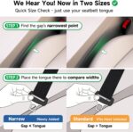 Car Seat Gap Filler Set of 2, Soft Foam Multifunctional Seat Side Gap Filler with Organizer & Hook Function, 3in1 Gap Stopper Universal Fit Car SUV Truck Fill The Gap Between Seat & Console - Image 3