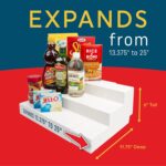 Dial Industries 3 Tier Adjustable Canned Goods Shelves for Kitchen Cabinet and Pantry Organization, Expand A Shelf, Mega - Image 3