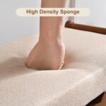 Shoe Rack Bench, Shoe Storage Bench with Cushion, 27.6in Entryway Bench with Lift Top Hidden Storage Holds Up to 330lb for Bedroom Living Room - Image 5