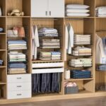 4-Tier Stackable Closet Organizers and Storage Shelves, Clothes Shelf Organizer Basket Bins, Foldable Sweater Storage for Closet Organizer System, Black (Patent Pending) - Image 3