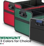 Car Trunk Organizer, Car Storage Organizer, Collapsible Multi Compartment for Car, Suv, Sedan, Truck, 100L, Extra Larger (Green, 50L) - Image 5