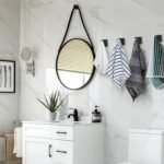 IBosins 4 Pack Towel Hooks Hand Towel Holder for Bathroom Wall Livingroom Bedroom Kitchen Closet Heavy Duty Stainless Steel Hook Hanger for Robe, Bath Towel, Coat (Square Matte Black) - Image 3