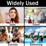 6 Pieces Clear Cosmetics Bag Bulk, TSA Approved Toiletry Bag for Travel, PVC Zippered Clear Pouch Cosmetic Makeup Bag Waterproof Vinyl Plastic Organizer Case for Vacation Bathroom (Large) - Image 5