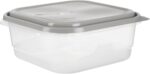 GoodCook EveryWare Extra Large Square Food Storage Container, 2 Pack, BPA Free - Image 4