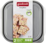 GoodCook EveryWare Extra Large Square Food Storage Container, 2 Pack, BPA Free - Image 5