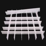 12Pcs Adjustable Drawer Dividers 0.1Inch Thickness DIY Grid Dividers 40x5cm Plastic Organizer Separator for Socks Underwear Makeup Cosmetic Clothes - Image 2