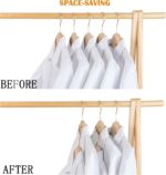 Metal Clothes Hanger, 36 Pack Connector Hooks Stable Gold Metal Outfit Hangers Extender Clips Organizer Strong Mini Cascading Hanger Hooks - Image 3