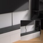 ZhiYo 113in Cord Covers for Wires on Wall, One Cord Hider Wall, Self-Adhesive Wire Covers for Cords, Paintable TV Cable Hider Cable Management Kit, 8X L14.2in, W0.5in H0.4in, White - Image 4