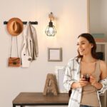 Coat Rack Wall Mount, Metal Coat Hanger with 5 Hooks, Heavy Duty, Black, 1 Pcs - Image 3