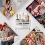 LAMU Makeup Organizer With 2 Drawers, Bathroom Storage With Four Non-Slip Feet And Dust-Proof, Simple And Stylish For Desktop, Vanity, Bathroom Countertops, Clear - Image 7