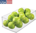 iDesign Stackable Clear Plastic Extra Long Storage Bin, Organizer for Kitchen Cabinet or Pantry - Image 3