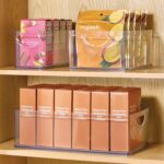 iDesign Stackable Clear Plastic Extra Long Storage Bin, Organizer for Kitchen Cabinet or Pantry - Image 4