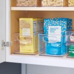 iDesign Stackable Clear Plastic Bin - Kitchen Organizers and Storage for Fridge and Pantry - Image 4