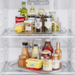 LAMU Lazy Susan Organizer 14.56''x11'' for Refrigerator Organizers and Storage Fridge Organization, Turntable Condiment Organizer for Kitchen, Table Top, Cabinet, Pantry, Countertop, 1 Pack - Image 5