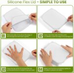 Deli Meat Container for Fridge,Bacon Lunch Meat Container for Refrigerator,refrigerator organizers and storage,Stackable Food Storage Boxes with Lid for Cold Cuts,BPA Free,3PCS - Image 5