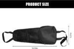 Car Seat Side Organizer, 2PCS Multi-Pocket Vehicle Front Seat Storage Hanging Bag with Mesh Net Pocket, Multifunctional Automotive Stuff Holder, Universal for SUV RV Truck (Black) - Image 3