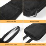 Car Seat Side Organizer, 2PCS Multi-Pocket Vehicle Front Seat Storage Hanging Bag with Mesh Net Pocket, Multifunctional Automotive Stuff Holder, Universal for SUV RV Truck (Black) - Image 4