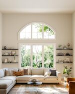 AMADA HOMEFURNISHING Floating Shelves, Wall Shelves for Living Room, Bedroom, Bathroom, Kitchen & Home Office Organization, Bathroom Shelves with Hidden Brackets, 22 lbs Max Load, Black, AMFS45B - Image 3