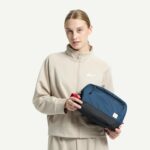 Travel Toiletry Bag 8L, Large Packing Cube with Waterproof TPU Wet/Dry Compartment (03 Blue Abyss) - Image 3