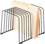 Fellowes 72112 Desktop Organizer, 11 Sections, Wire, 9" x 11-3/8" x 8", Black - Image 3