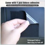 JEYODA Car Seat Side Storage Pocket, Small Organizer,PU Leather Multifunctional Console Side Organizer Bag for Phone, keys, sunglass,wallet,ect (Black) - Image 3