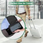 Travel Toiletry Bag - Small Tavel Bag for Toiletries, Cosmetics, Accessories, Gifts - Black - Image 5
