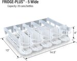 Display Technologies, Fridge-Plus Drink Organizer for Refrigerator Storage - Soda Can Dispenser and Soda Can Organizer Rack for Bar Fridge (Pack of 1) - Image 3