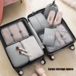 Packing Cubes for Travel - 7 Set Luggage Organizer Bags for Family, Mesh Breathable Travel Packing Cubes for Suitcases Durable Essentials Bags Set with Large Toiletries Bag - Image 4
