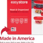 Rubbermaid EasyStore Containers, 38-Piece Set, Food Storage Containers, Food Storage Containers with Lids - Image 3