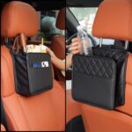 Car Seat Back Hanging Bag Car Document Holder Multi-Pocket Bottle Bag Storage Box Organizer Travel Tidy Pouch Pocket Kids - Image 3