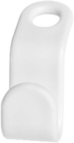 50PCS Space-Saving Hanger Hooks with Plastic Clips – Compact Closet Organizer for Clothes - Image 2