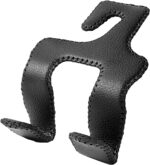 Car Headrest Hooks for Purses and Bags, Upgraded 2 in 1 Cars Back Seat Head Rest Hanger Vehicle Leather Organizer Storage Holder Hook Matching Cars Interior, 1-Pack, Black - Image 2