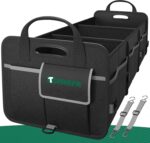 Heavy-Duty Trunk Organizer for SUV, Car, Minivan - 92L Large Collapsible Car Organizer with 12 Mesh Pockets, 3 Reinforced Compartments, Waterproof Oxford Fabric & Reflective Strips - Image 2