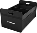 K KNODEL Car Trunk Organizer, Foldable Organizer for Car, Automotive Consoles & Organizers, Storage with Reinforced Handles (Medium, Black) - Image 2