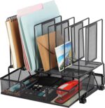 Mr. Pen- Mesh Desk Organizer with Drawer, Office Desk Organizers and Accessories, Desktop & Desk File Organizer - Image 2